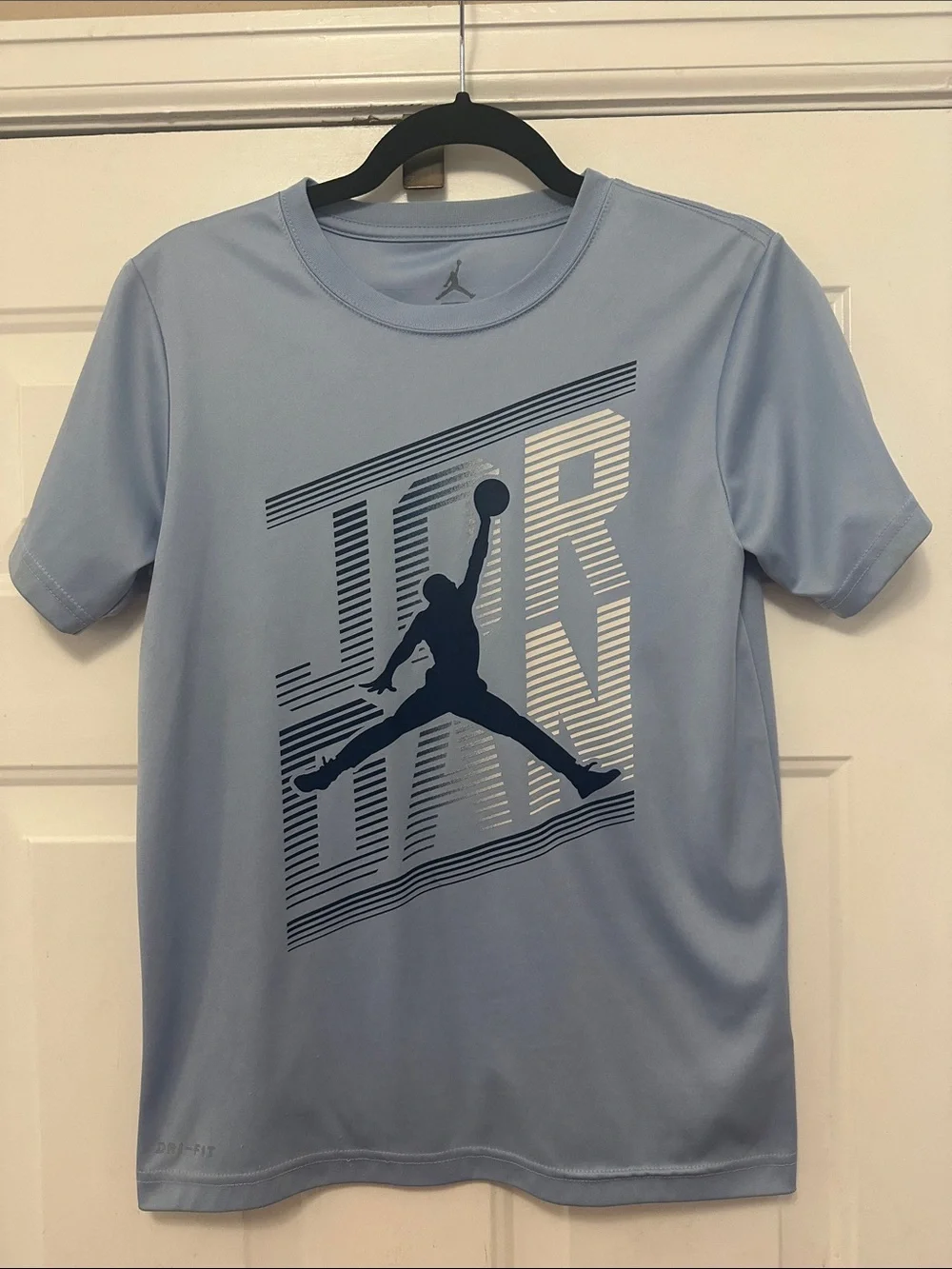 Nike Air Jordan Blue Shirt